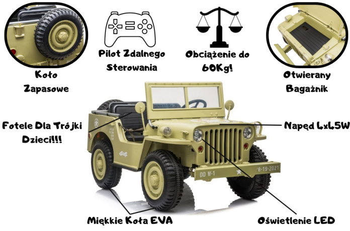 Jeep Willys Na Akumulator